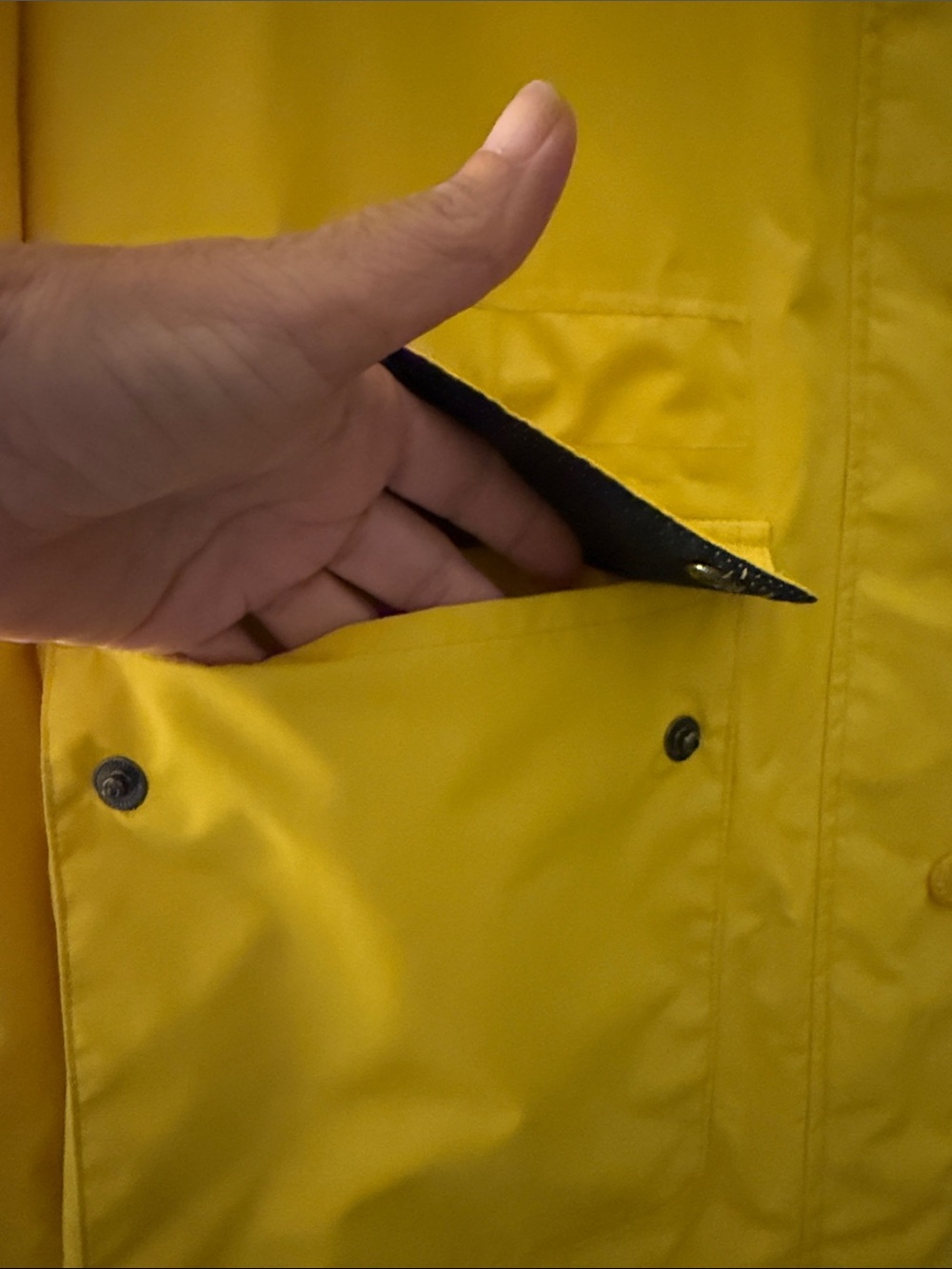 Barbour Yellow Waterproof Hooded Rain Jacket